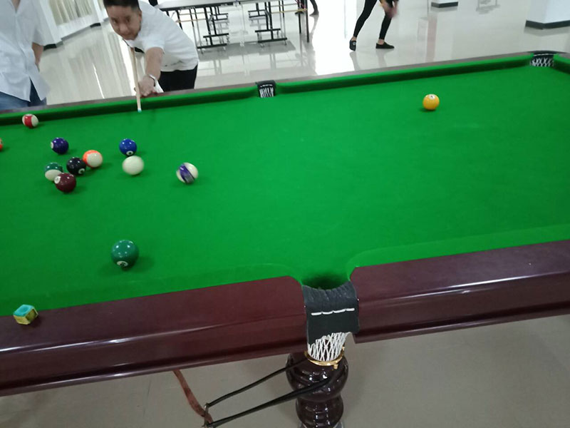 “三洋杯”趣味運動會 臺球比賽